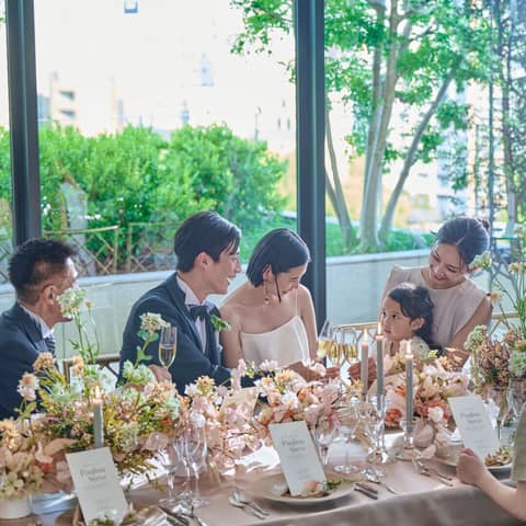 【少人数婚】大切な人と過ごす、心あたたまる少人数ウエディング