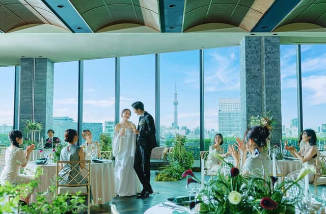 LUCIS Tokyo WEDDING |スカイツリーが一望できる結婚式
