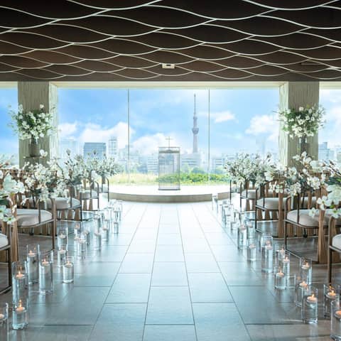 LUCIS WEDDING |スカイツリーが一望できる結婚式