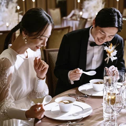 【美食婚】おもてなしウエディング*お料理でゲストに楽しんでもらう