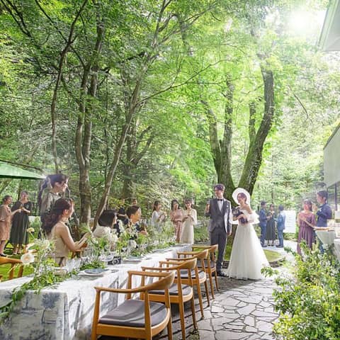 【26年7-8月】<40名160万/50名172万>避暑地の夏婚プラン