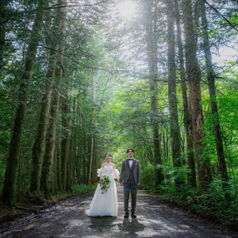 【10万円フォトプラン】軽井沢の森で叶える撮影プラン