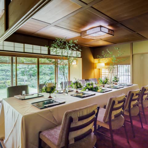 【6名94万円】赤坂氷川神社×なだ万 山茶花荘◆披露宴プラン