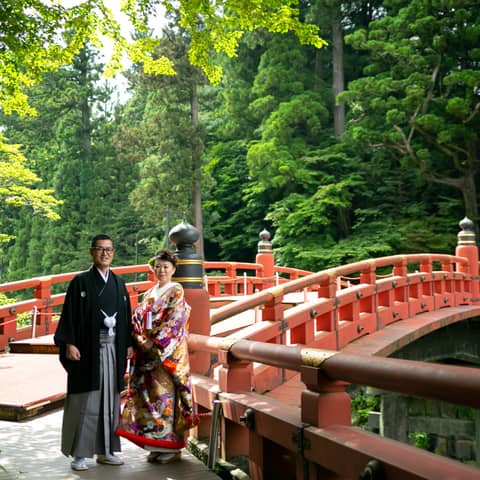 世界文化遺産 日光二荒山神社結婚式プラン 60名迄