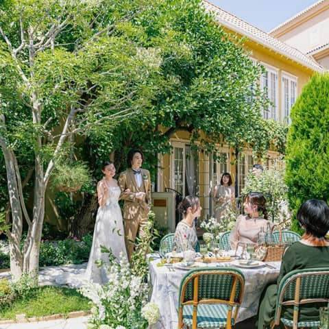 【会食ウェディング】20名73万|テラス付個室で過ごすファミリープラン