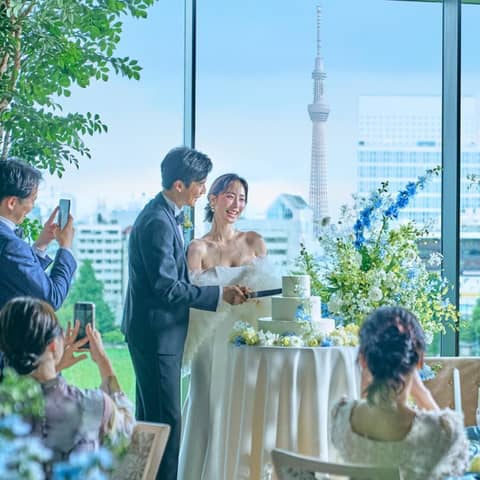 LUCIS Tokyo WEDDING ｜スカイツリーが一望できる結婚式