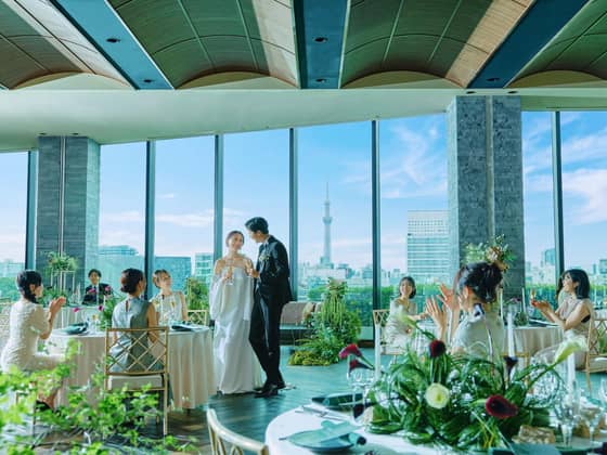 LUCIS Tokyo WEDDING ｜スカイツリーが一望できる結婚式