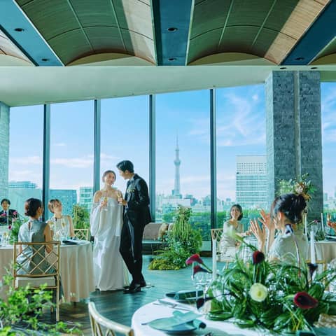 LUCIS Tokyo WEDDING ｜スカイツリーが一望できる結婚式