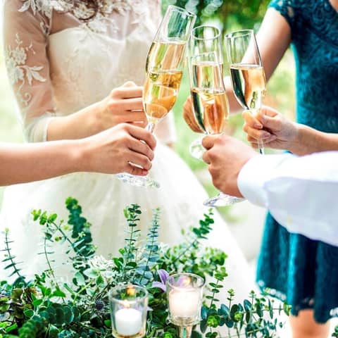 【LUCISで挙式を挙げた方限定！】選べる3会場で二次会プラン