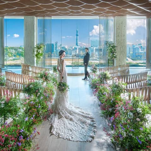 LUCIS Tokyo WEDDING ｜スカイツリーが一望できる結婚式