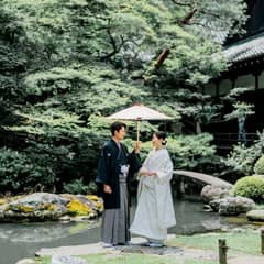 【青蓮院門跡＋パビリオンコートで撮影】和装フォトウエディング