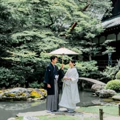【青蓮院門跡＋パビリオンコートで撮影】和装フォトウエディング