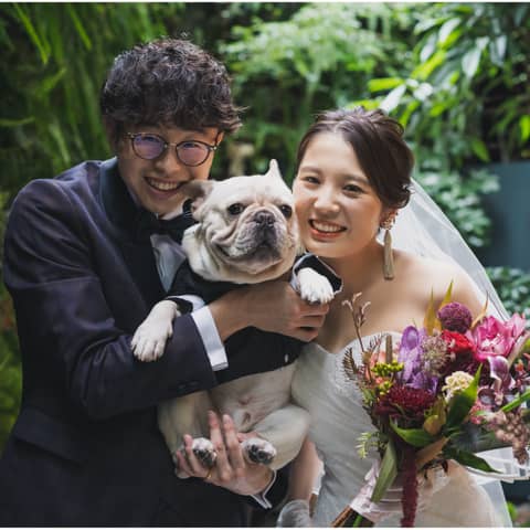 【わんこと挙げる結婚式】選べる特典付き *愛犬全館OKプラン