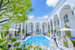 NEEDS姫路 by T&G WEDDING(旧 アーヴェリール迎賓館 姫路) 姫路駅から徒歩5分の好立地！姫路唯一のプール付き貸切邸宅