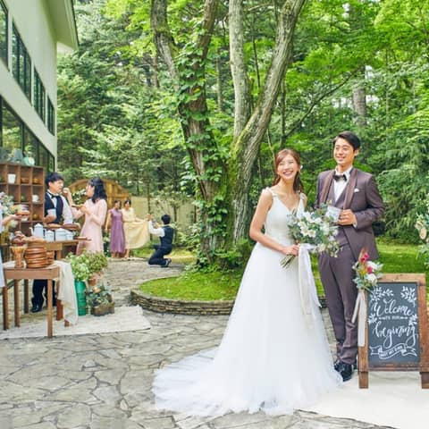 【26年7-8月】＜60名233万/70名252万＞避暑地の夏婚プラン