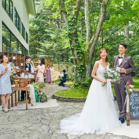 【26年7-8月】＜40名183万/50名198万＞避暑地の夏婚プラン