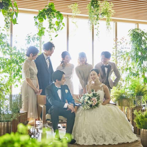 【2部制プラン】15名家族婚＆40名1.5次会パーティー