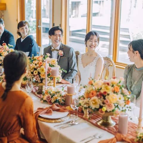 【家族婚限定】ドレスを着て感謝を伝えるシンプル親孝行プラン*。