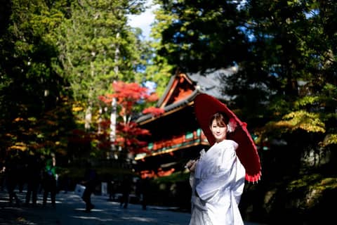 世界文化遺産 日光山輪王寺 結婚式プラン 30名迄