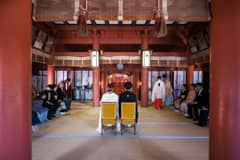 男体山のお膝元で誓う 日光二荒山神社中宮祠 結婚式プラン 60名迄