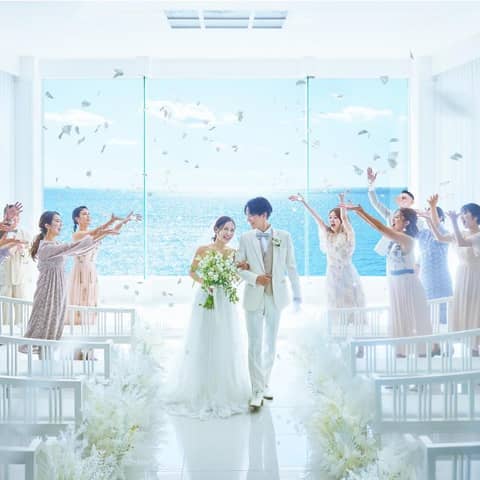 2026年3月末まで【オーシャンビュー挙式＋ロケーションフォトプラン】