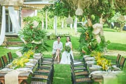 ザ・ビーチテラス ホテルアオ石垣 石垣島のたっぷりな自然に包まれての披露宴会場をご提案