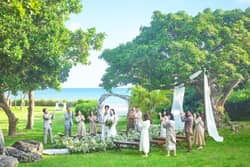ザ・ビーチテラス ホテルアオ石垣 ナチュラルでアットホームな雰囲気がお好きなお二人にガーデンウェディングのご提案