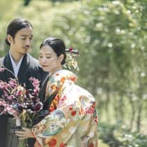 憧れの白無垢、鮮やかな色打掛選べる和装試着体験