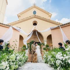 【ワンちゃん婚プラン】挙式～披露宴まで*ずっとペットと一緒が叶う