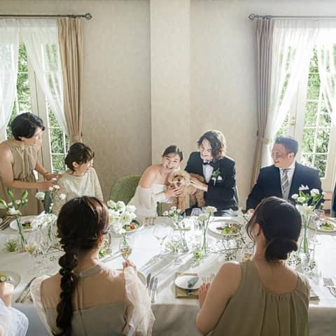 【フォトウェディング＋会食プラン】親しいゲストと一緒に撮影とご会食